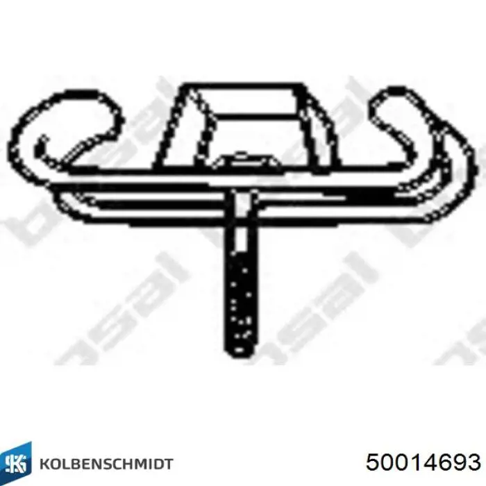 Купить 50014693 Kolbenschmidt Фильтр салона угольный