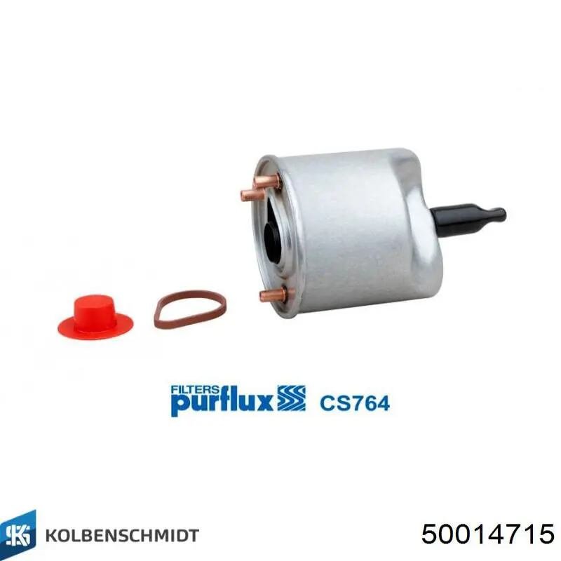 Фильтр тонкой очистки топлива Kolbenschmidt 50014715 цена, от 21.47 USD