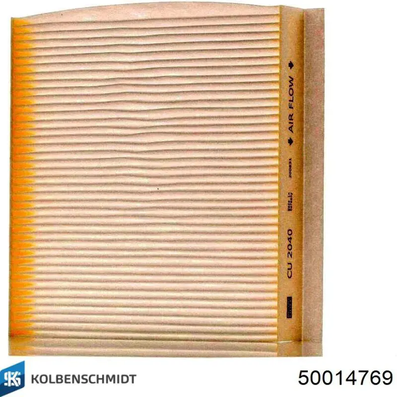 50014769 Kolbenschmidt Внутрисалонный фильтр