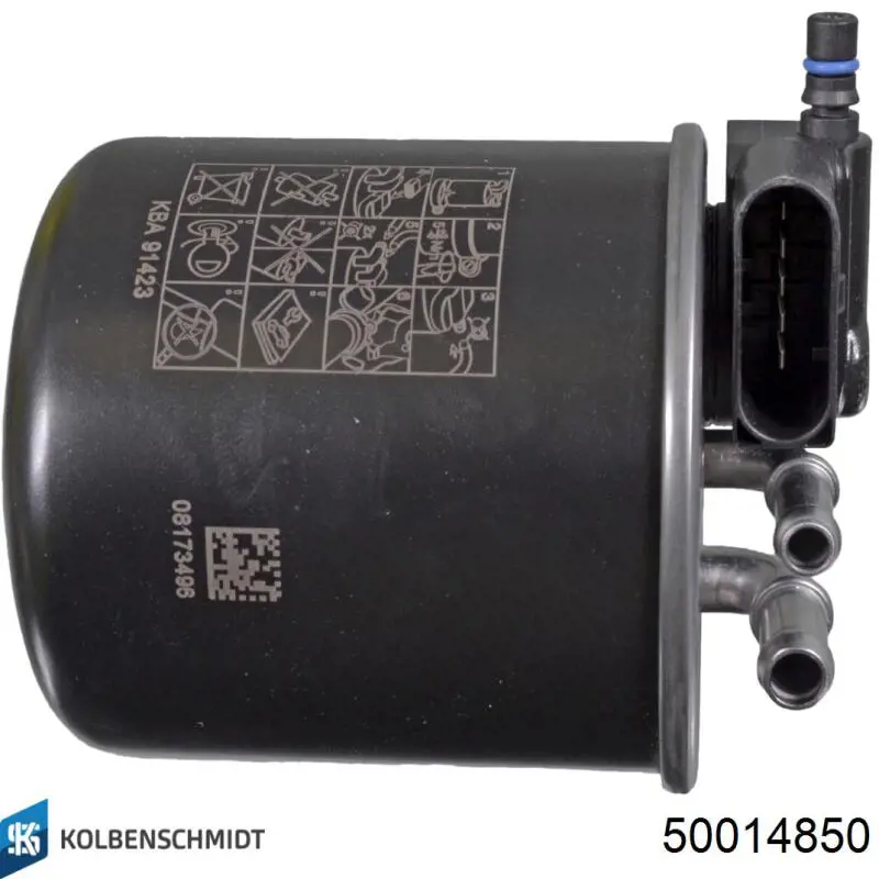 Фильтр тонкой очистки топлива Kolbenschmidt 50014850 цена, от 73.72 USD