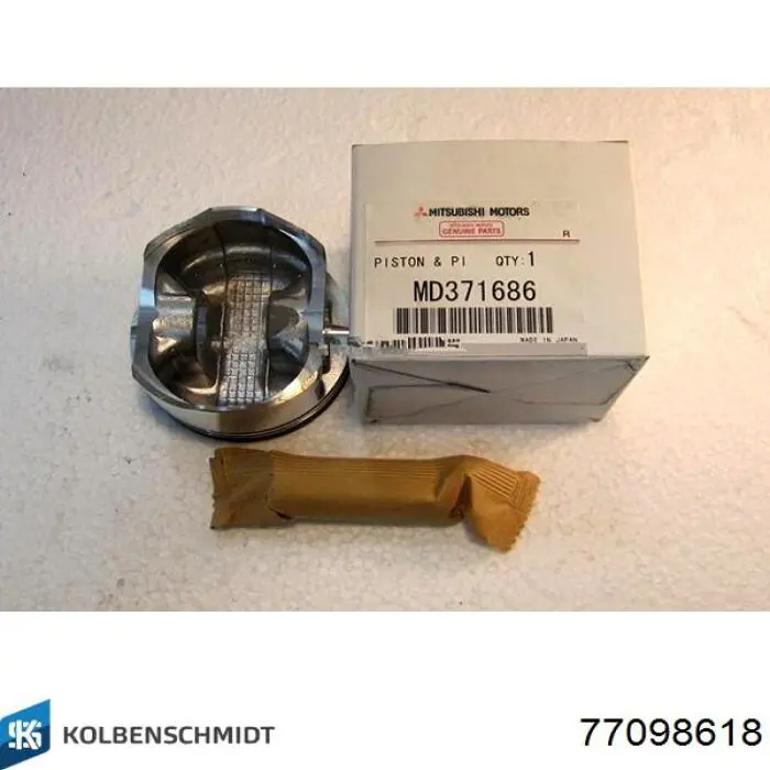 77098618 Kolbenschmidt Комплект подшипников скольжения коленвала