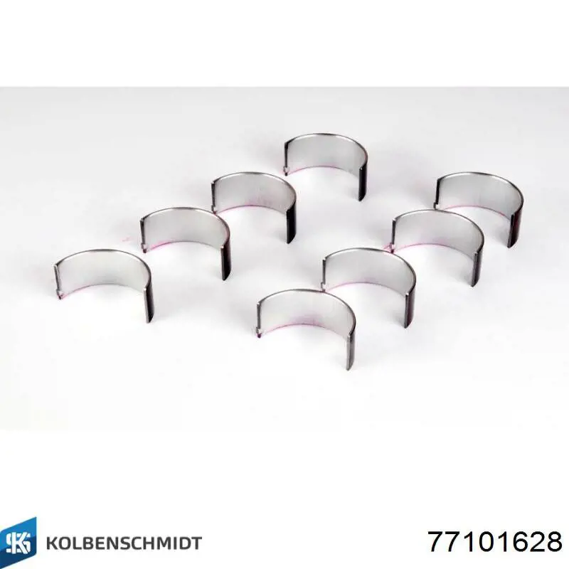 Купить 77101628 Kolbenschmidt Вкладыши шатунные, 2-й ремонт