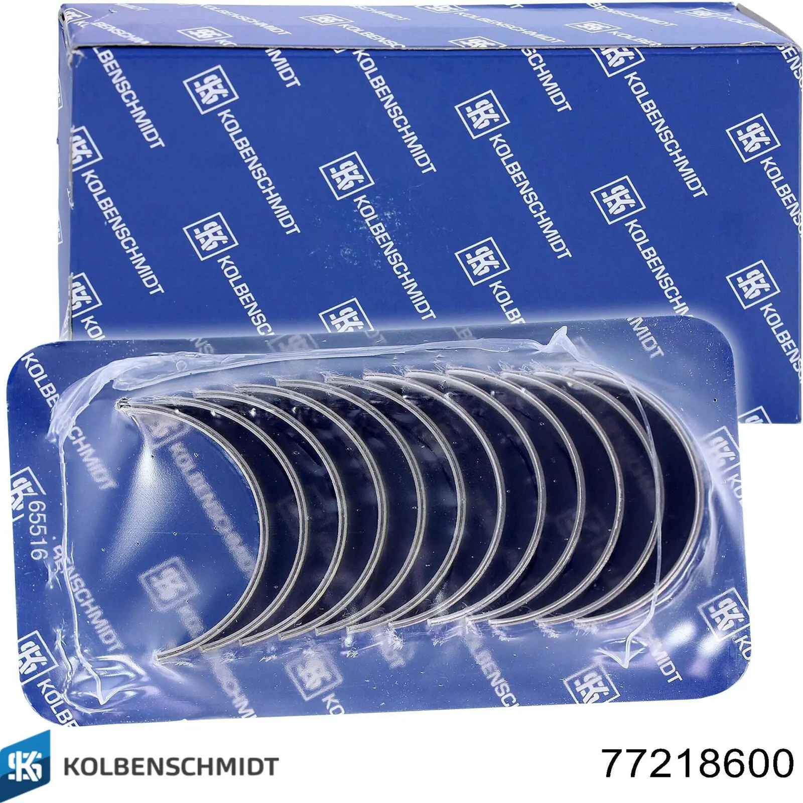 Шатунные вкладыши коленчатого вала Kolbenschmidt 77218600 цена, от 135.24 USD