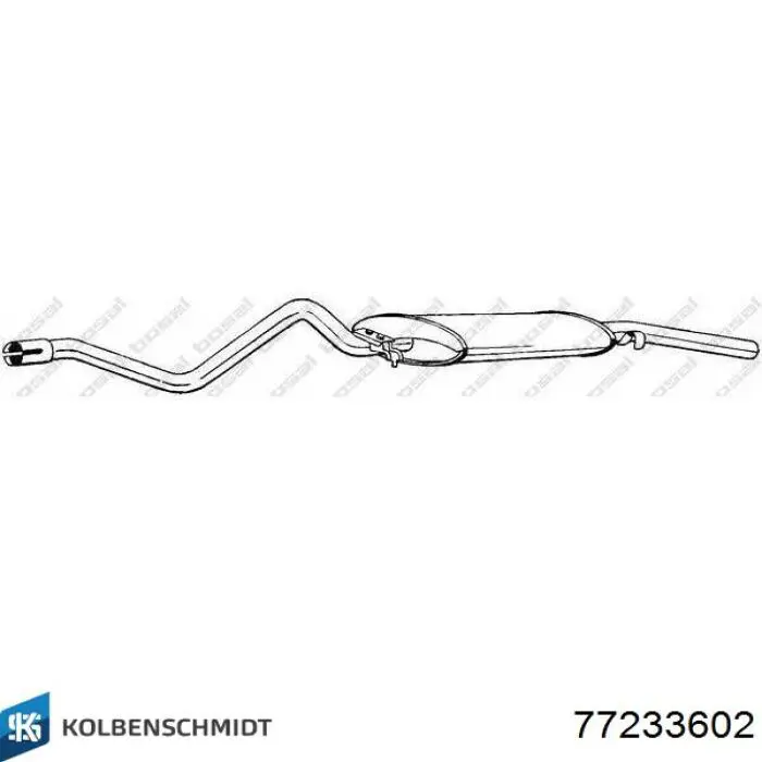 Купить 77233602 Kolbenschmidt Вкладыши коленвала, коренные, комплект, стандарт (STD)