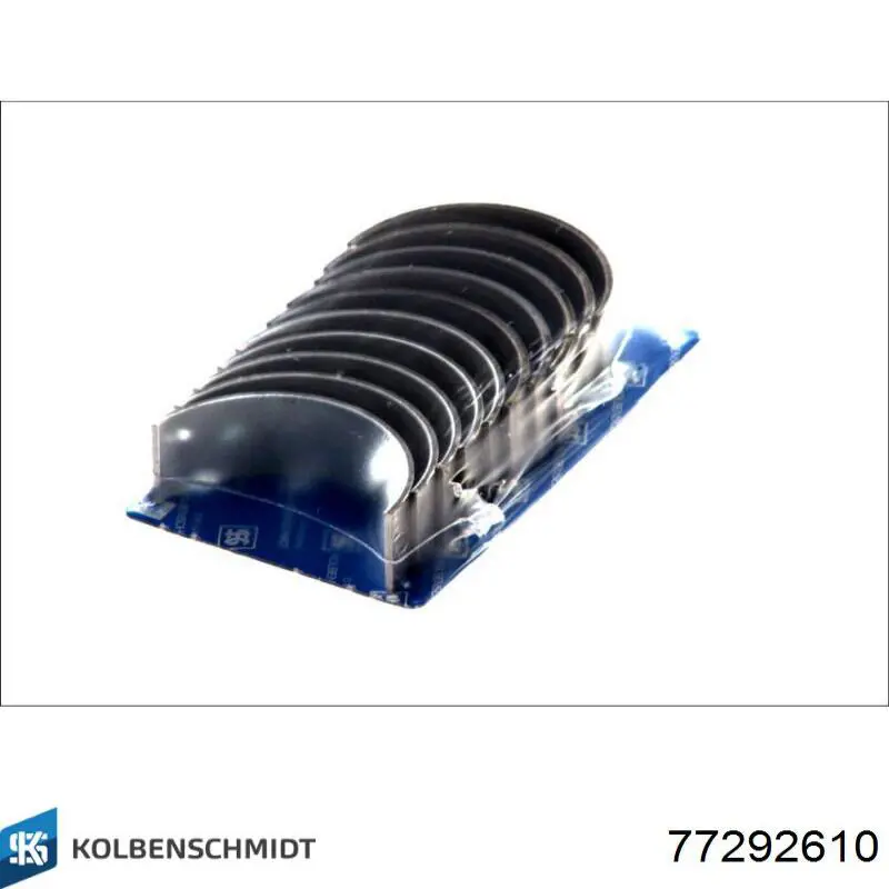 77292610 Kolbenschmidt Вкладыши коленвала шатунные комплект 1-й ремонт