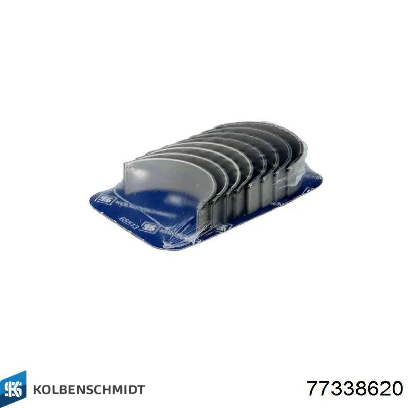 77338620 Kolbenschmidt Вкладыши коленвала шатунные комплект 2-й ремонт