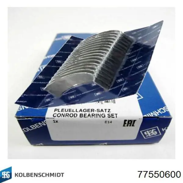 77550600 Kolbenschmidt Комплект подшипников скольжения