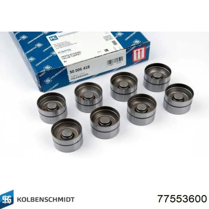 Вкладыши коленвала коренные, стандарт (STD) Kolbenschmidt 77553600 цена, от 28.33 USD