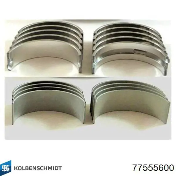 ENT074018STD Engitech Комплект подшипников скольжения