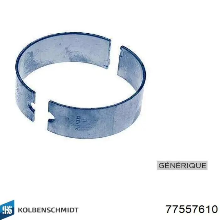 Вкладыши коленвала, шатунные, комплект, 1-й ремонт (+0,25) Kemp 77647746 цена, от 19.07 USD