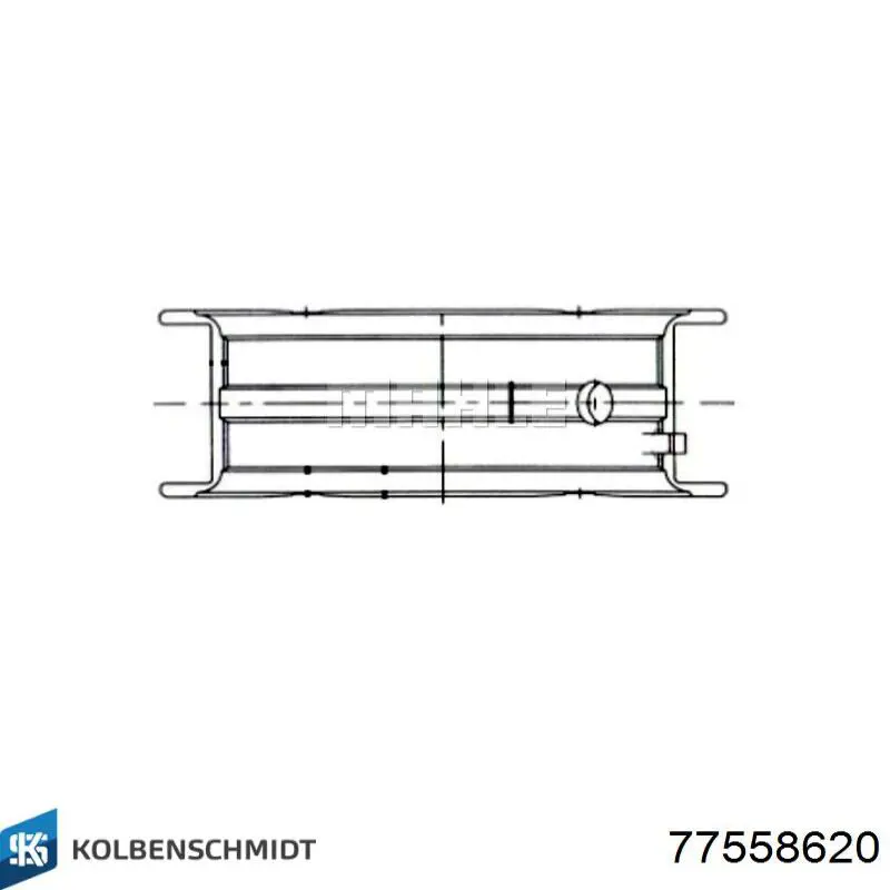 Купить MB5422AM05 King Вкладыши коленвала коренные, комплект, 2-й ремонт (+0,50)
