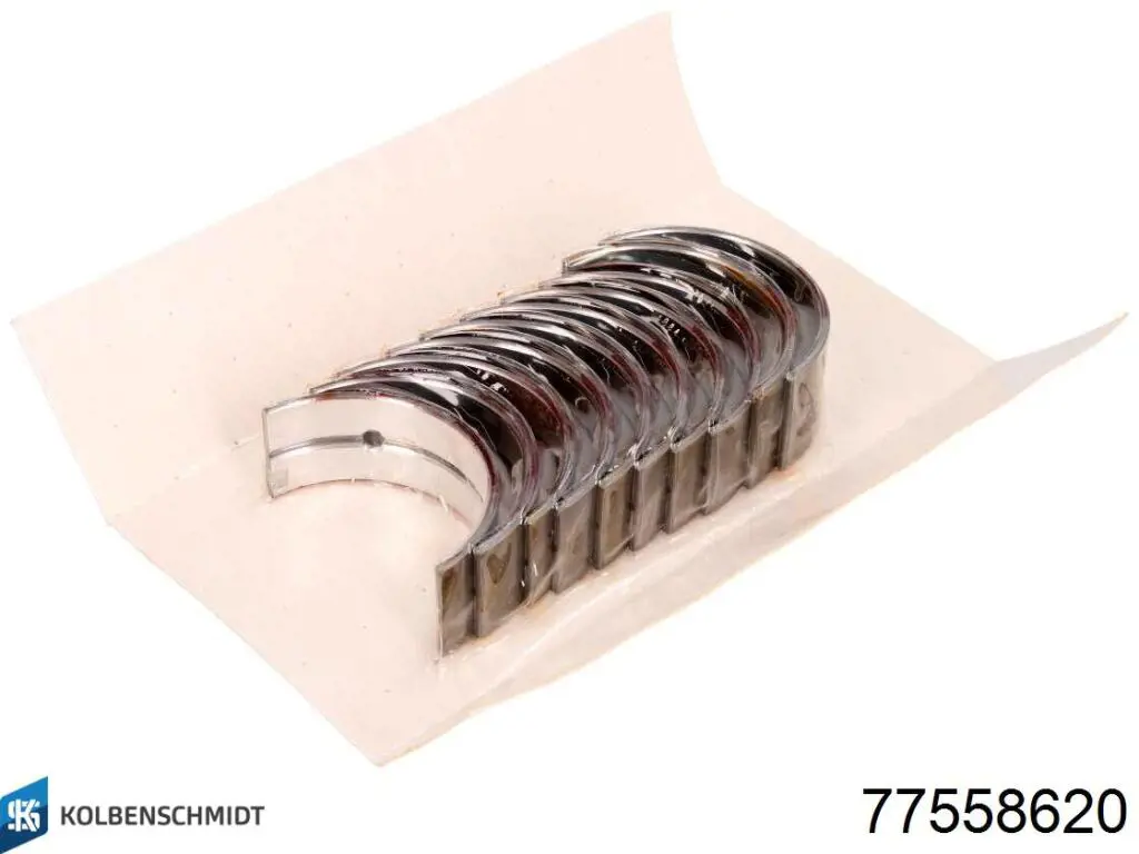 Вкладыши коленвала, коренные, комплект, 2-й ремонт (+0,50) King MB5422AM05 цена, от 31.67 USD