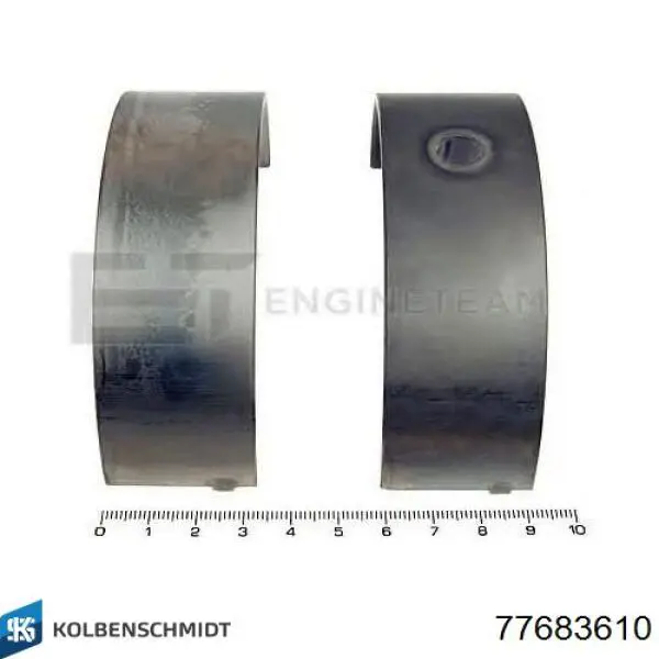 77683610 Kolbenschmidt Комплект подшипников скольжения коленвала