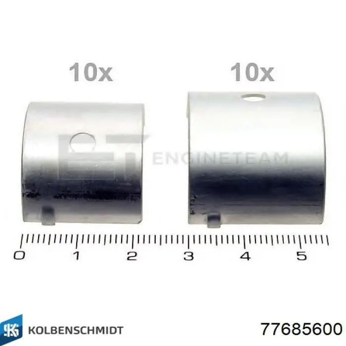 Купить 77685600 Kolbenschmidt Вкладыш распредвала