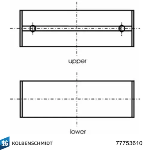 Вкладыши коленвала, коренные, комплект, 1-й ремонт (+0,25) SM 403803254 цена, от 22.02 USD
