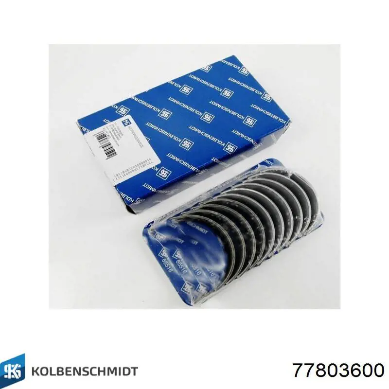 77803600 Kolbenschmidt Комплект подшипников скольжения