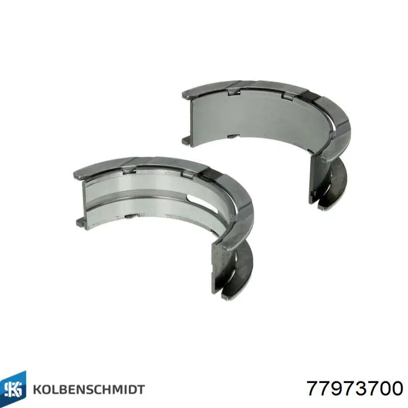 Купить 77973700 Kolbenschmidt Вкладыши коленвала, коренные, комплект, стандарт (STD)