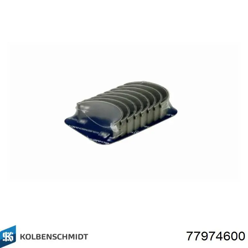 Шатунные вкладыши коленчатого вала Kolbenschmidt 77974600 цена, от 47.88 USD