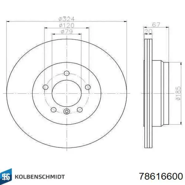 Полукольцо упорное (разбега) коленвала, STD, комплект A6170331362 Mercedes