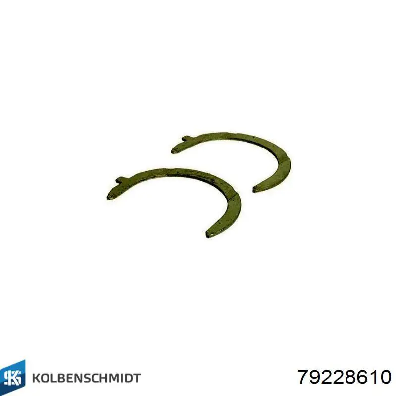 79228610 Kolbenschmidt Полумесяц полукольцо упорное разбега коленвала