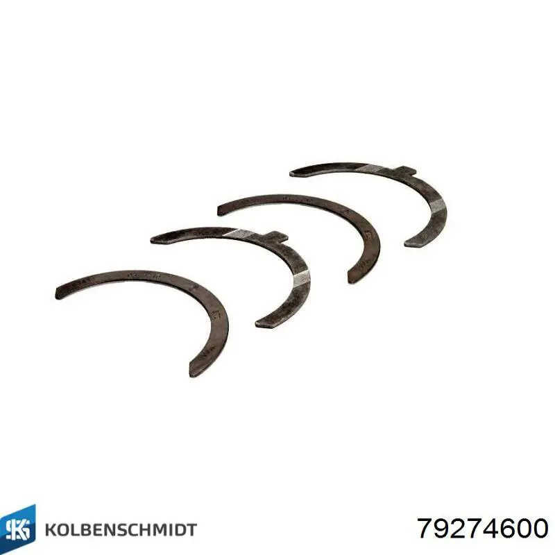 Полумесяц полукольцо упорное разбега коленвала Kolbenschmidt 79274600 цена, от 20.59 USD