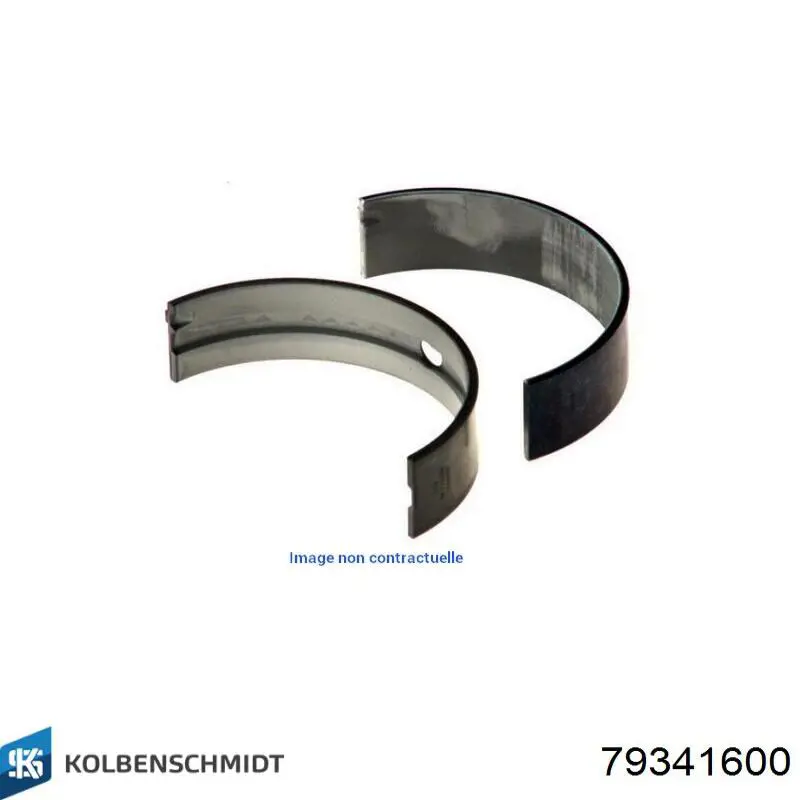 Купить 51011136066 MAN Вкладыши коленвала, коренные, комплект, стандарт (STD)