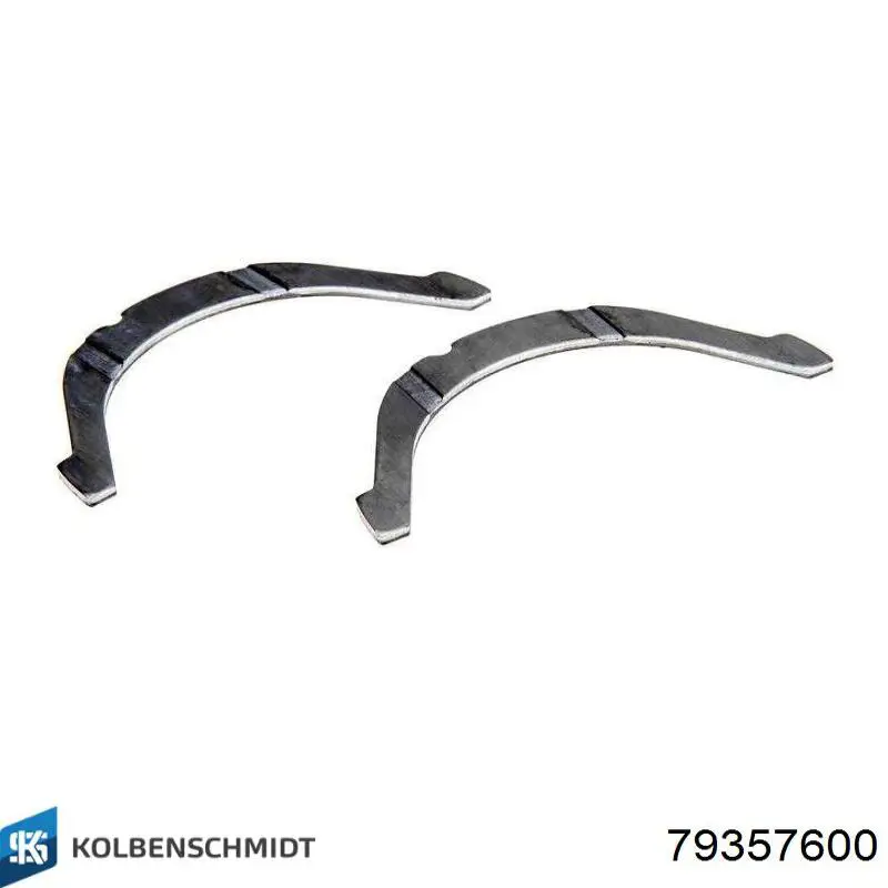 Упорное полукольцо коленчатого вала, компект Kolbenschmidt 79357600 цена, от 18.49 USD