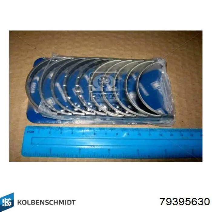 Купить 79395630 Kolbenschmidt Вкладыши коленвала коренные, комплект, 3-й ремонт (+0,75)