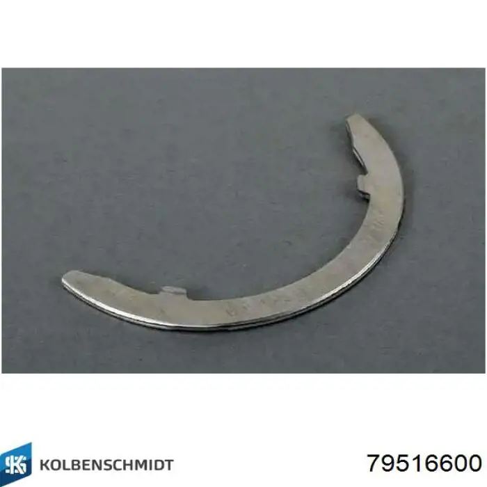 Упорное полукольцо коленчатого вала, переднее Kolbenschmidt 79516600 цена, от 10.84 USD
