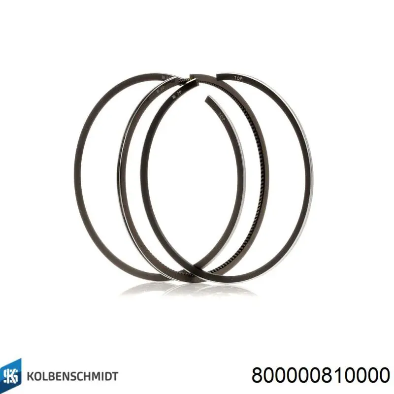 Juego de aros de pistón para 1 cilindro, STD 800000810000 Kolbenschmidt