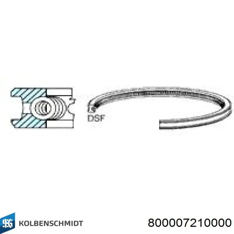 800007210000 Kolbenschmidt 