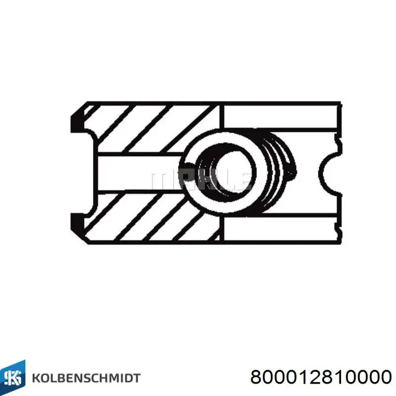 Кольца поршневые STD на 1 цилиндр Kolbenschmidt 800012810000 цена, от 18.54 USD