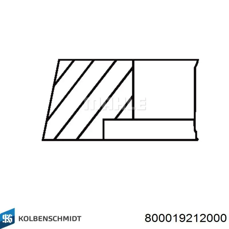 Поршневые кольца, стандартные Kolbenschmidt 800019212000 цена, от 16.92 USD