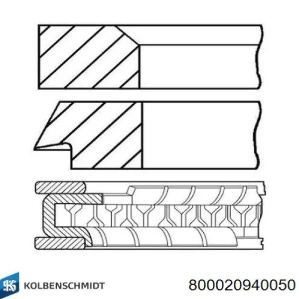 800020940050 Kolbenschmidt