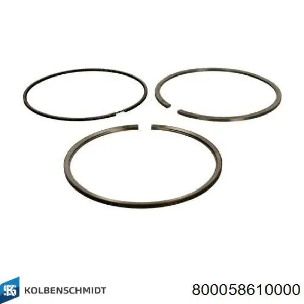Кольца поршневые STD на 1 цилиндр Kolbenschmidt 800058610000 цена, от 32.61 USD
