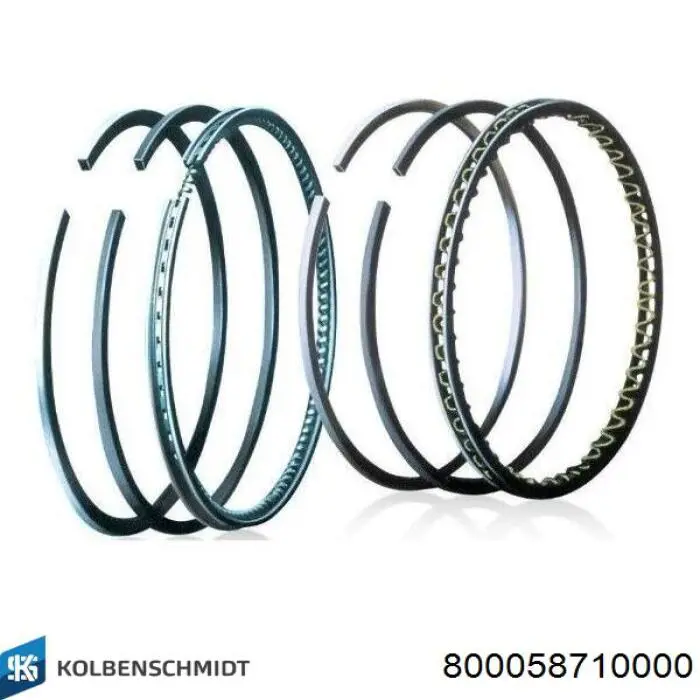 Кольца поршневые STD на 1 цилиндр Kolbenschmidt 800058710000 цена, от 33.69 USD