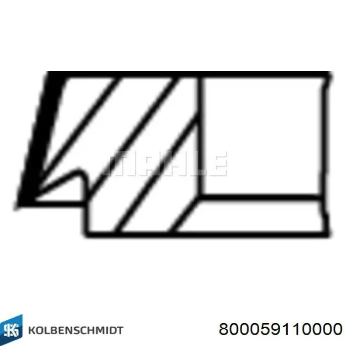 Кольца поршневые STD на 1 цилиндр Goetze 0812180000 цена, от 23.22 USD