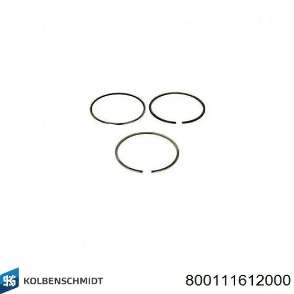 Купить 028RS101200N0 Mahle Original Комплект поршневых колец на 1 цилиндр, стандарт