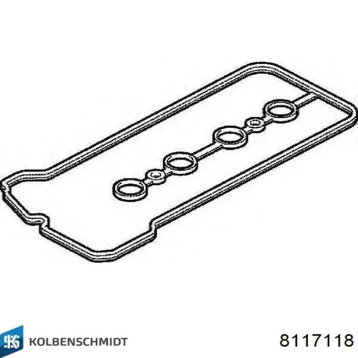 8117118 Kolbenschmidt Направляющая втулка клапана впускного