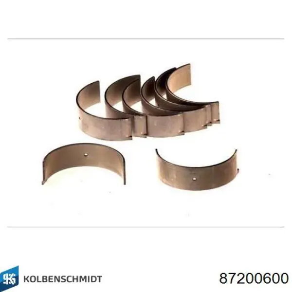 Вкладыши шатунные 7136944 Glyco