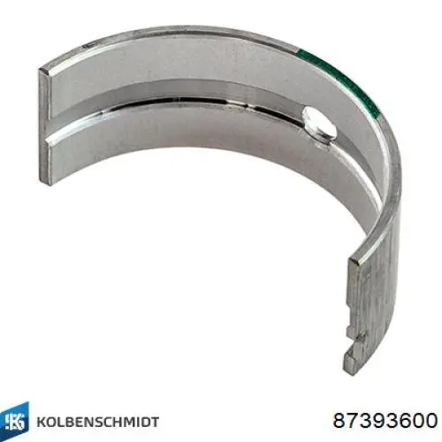 87393600 Kolbenschmidt вкладыши коленвала коренные, комплект, стандарт (std)