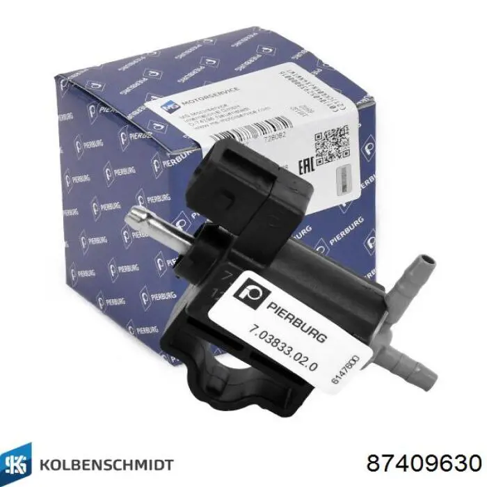 87409630 Kolbenschmidt Подшипник коленвала, шатуннй, комплект, 3-й ремонт (+0,75)
