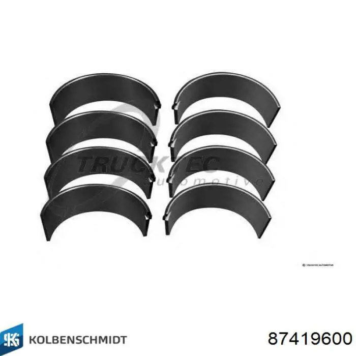 Шатунные вкладыши коленчатого вала Mahle Original 001PS10702000 цена, от 21.44 USD