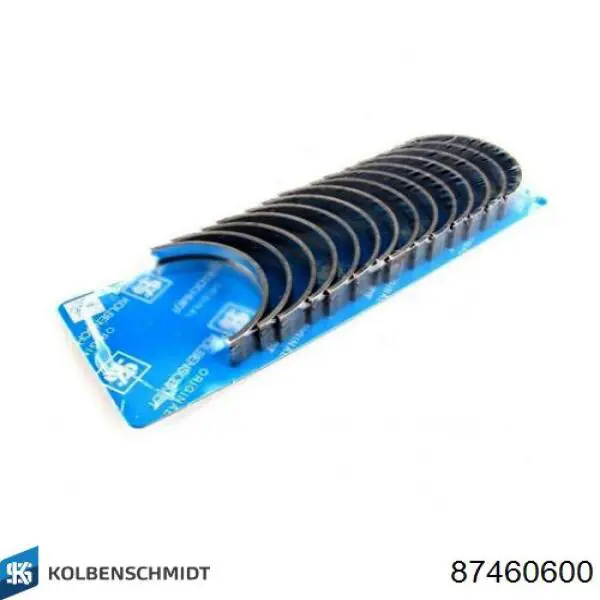 Вкладыши коленвала коренные, стандарт (STD) Kolbenschmidt 87460600 цена, от 56.21 USD