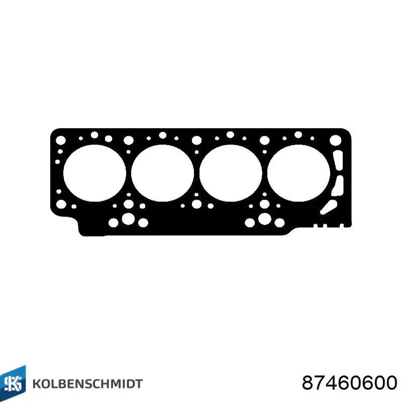 Вкладыши коленвала коренные, комплект, стандарт (STD) 270718 Volvo