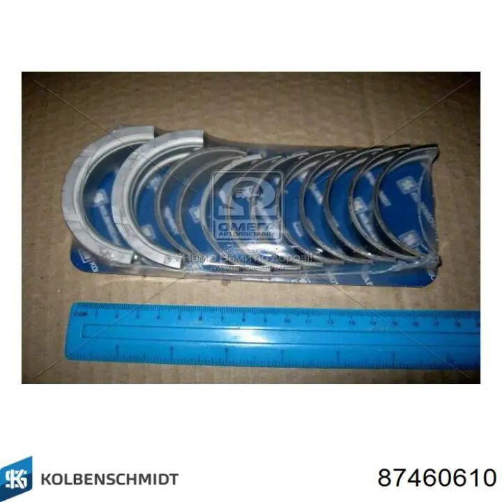 87460610 Kolbenschmidt Комплект подшипников скольжения коленвала
