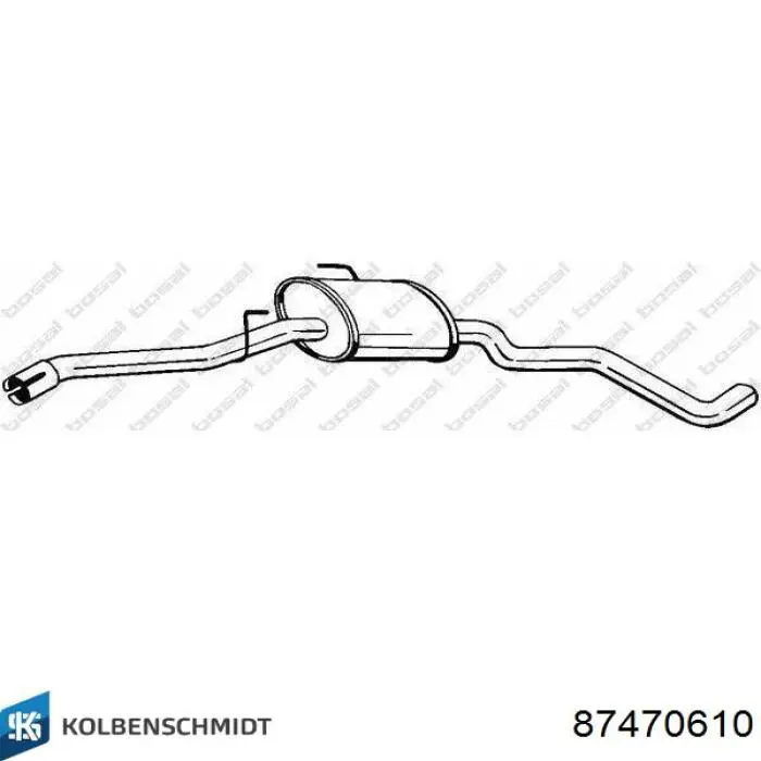 Вкладыши коленвала, коренные, комплект, 1-й ремонт (+0,25) Kolbenschmidt 87470610 цена, от 230.58 USD