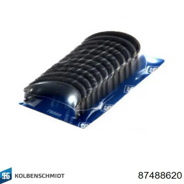 87488620 Kolbenschmidt Комплект коренных вкладышей коленвала , 2-й ремонт