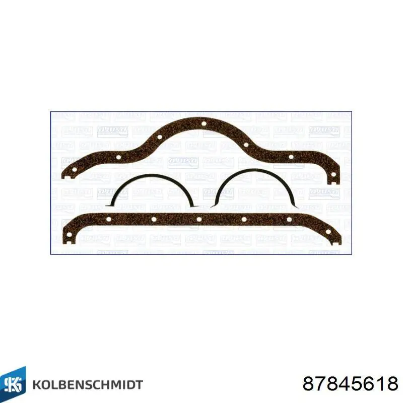 Купить 87845618 Kolbenschmidt Вкладыши шатунные, 1-й ремонт