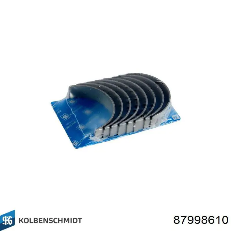 Вкладыши коленвала, шатунные, комплект, 1-й ремонт (+0,25) Kolbenschmidt 87998610 цена, от 11.54 USD